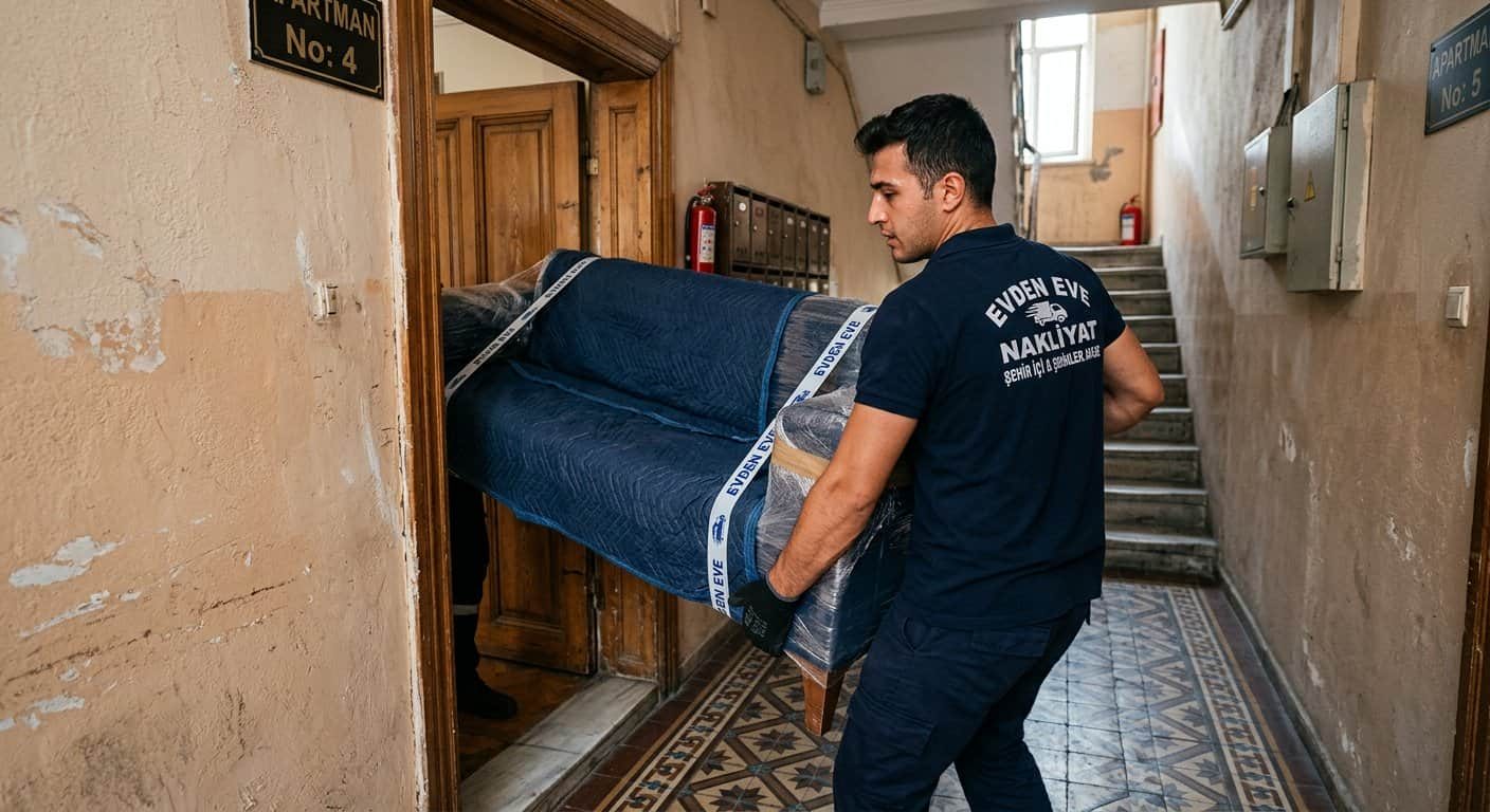 Kişiler Nakliye İletişim - Apartman onu yuk durma noktasi