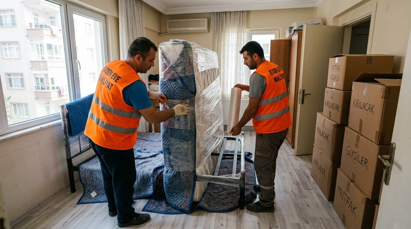 Eşya Paketleme taşıma çalışması
