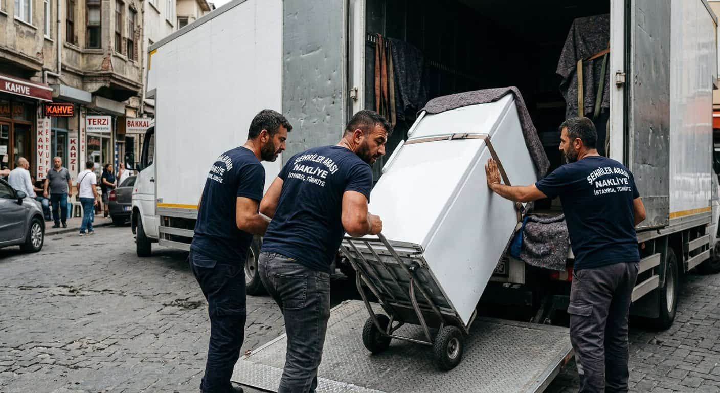 Evden eve nakliyatta dolap yükleme